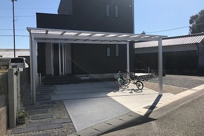 豊川市　豊橋市　サンエクス　施工事例　オープンエクステリア