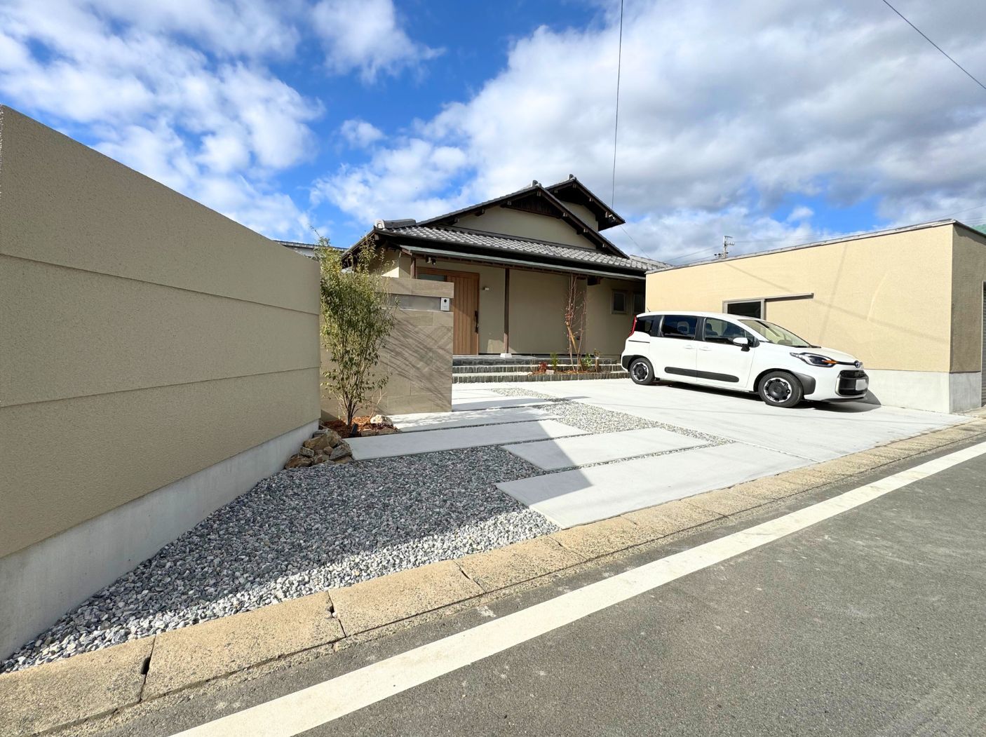 豊川市　豊橋市　サンエクス　施工事例　オープンエクステリア