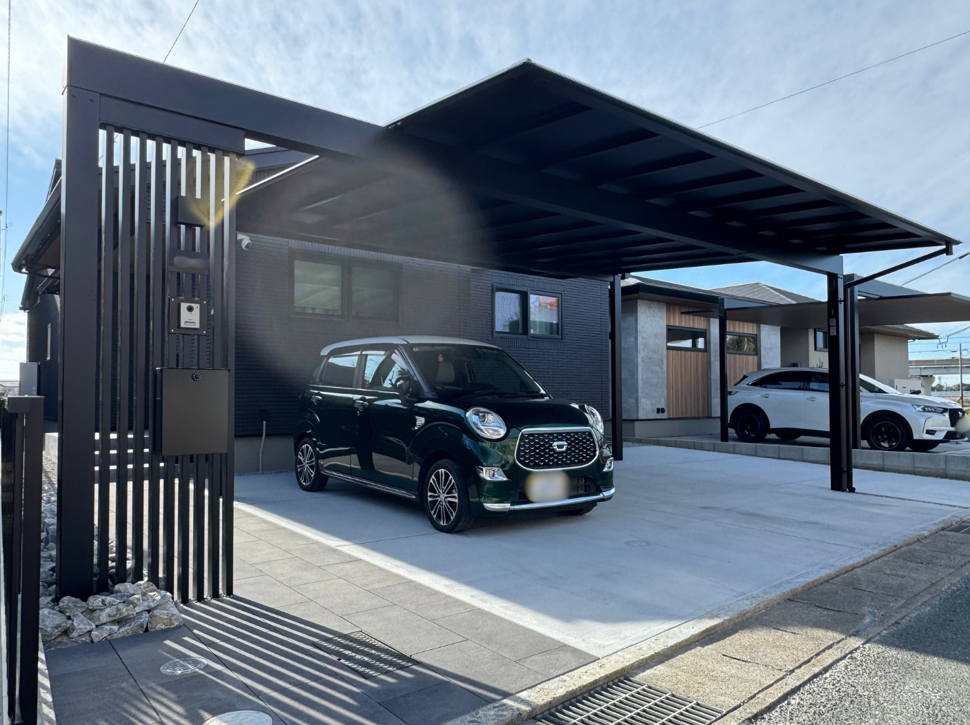 豊川市　豊橋市　サンエクス　施工事例　オープンエクステリア